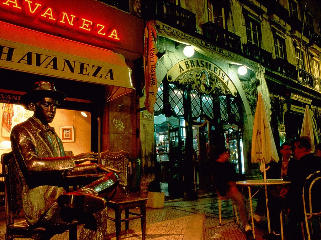 On the Terrace, Lisbon, Portugal
